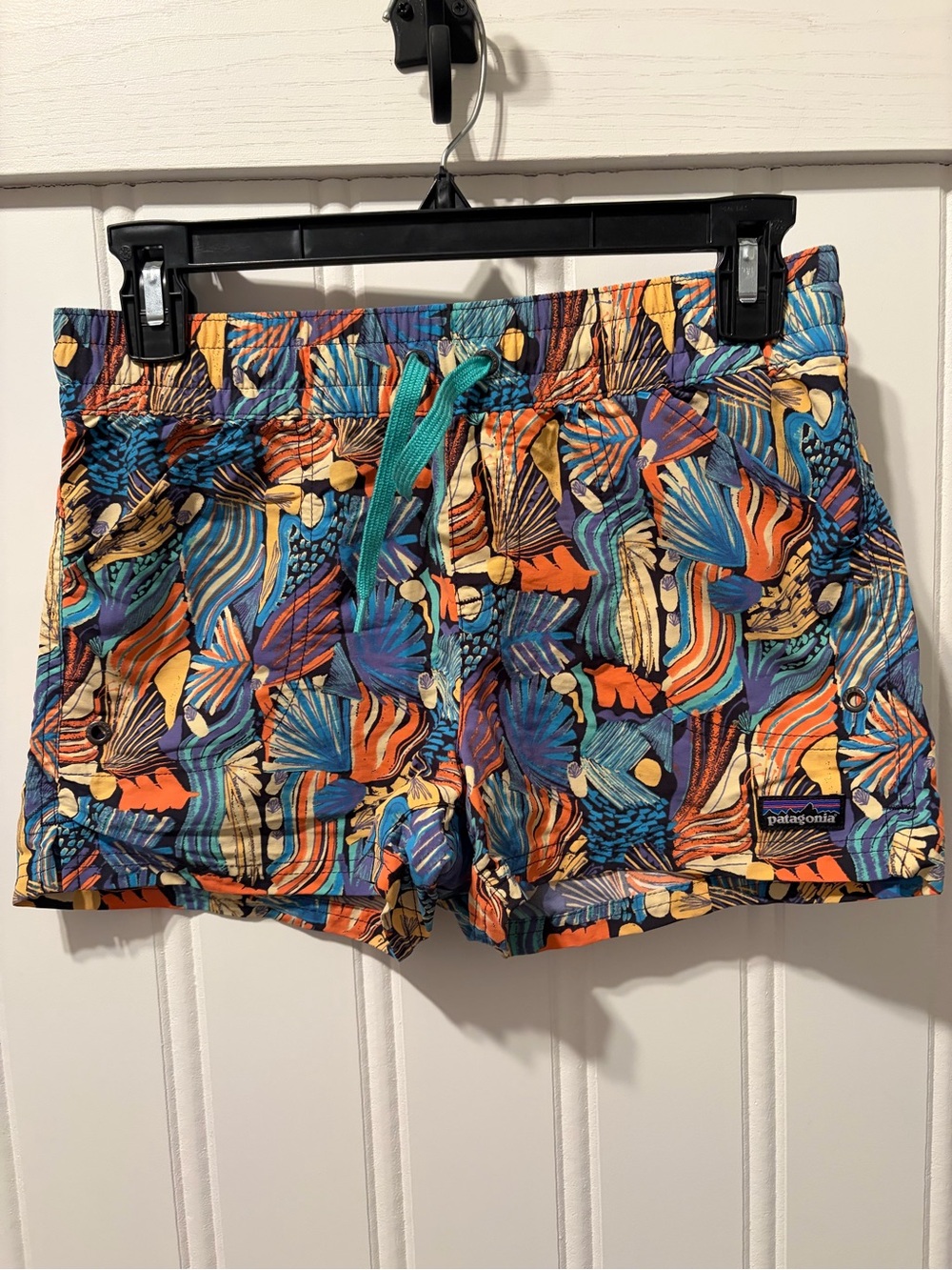 Patagonia Kid's Costa Rica Baggies Shorts 3" Unlined Kids Size 14